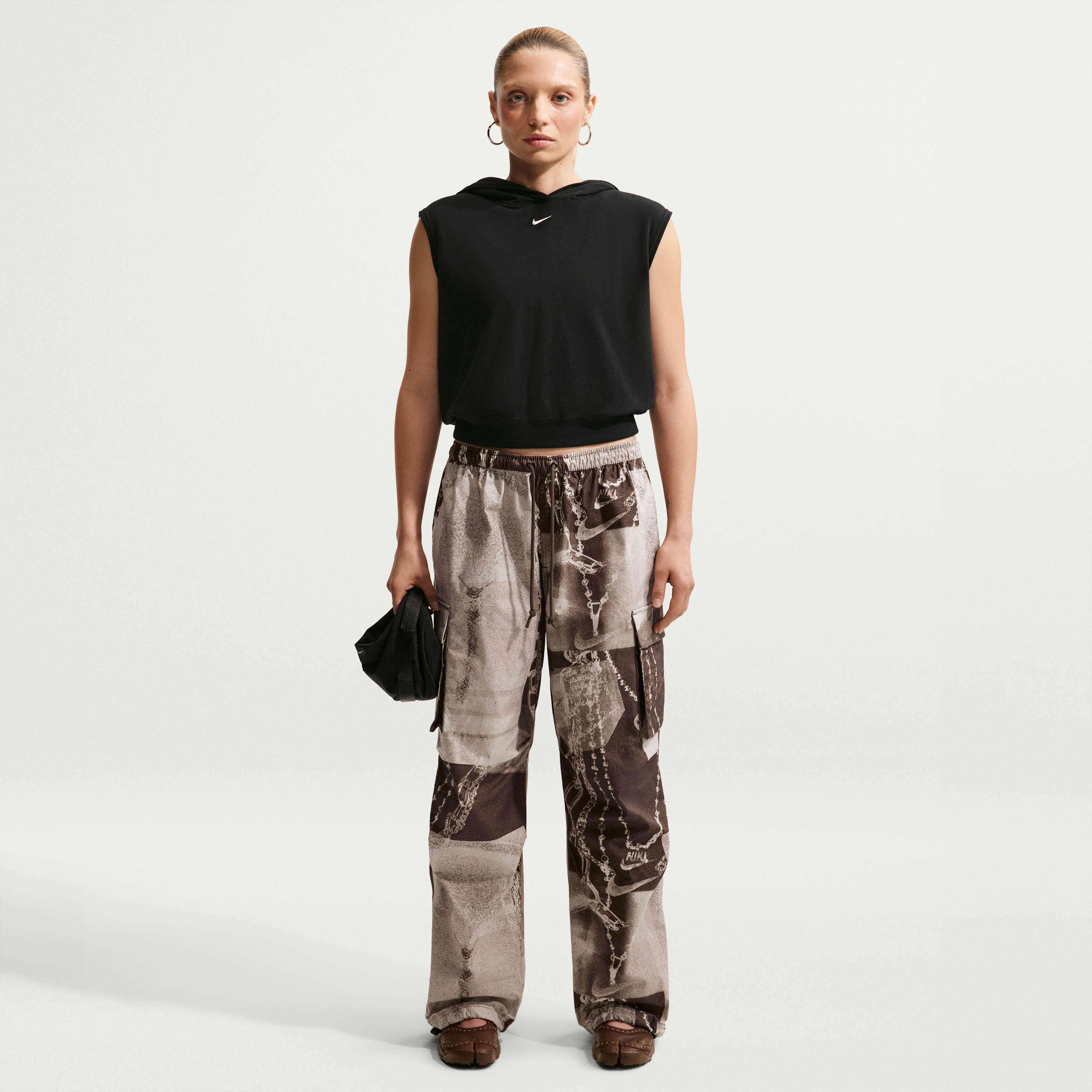 AW DIESEL P-ARNE-FEM-P1 Diesel Black P-Arne-A Cargo Pants Diesel